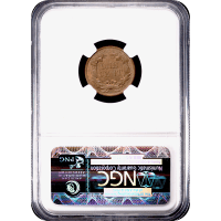 1857 Flying Eagle Cent (1c) Reverse Slab Image