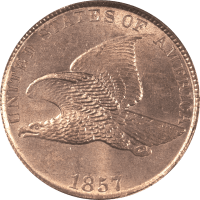 1857 Flying Eagle Cent (1c) Obverse Image