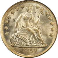 1857 Seated Liberty Half Dime (H10C) OBVERSE Image