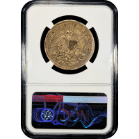 1858-O Seated Liberty Half Dollar (50c) Reverse Slab Image