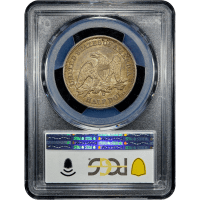 1858-O Seated Liberty Half Dollar (50c) SLAB Image