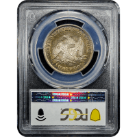 1858-O Seated Liberty Half Dollar (50c) SLAB Image