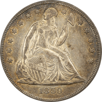 1859-O Seated Liberty Dollar ($1) Obverse Image