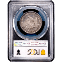 1859-O Seated Liberty Half Dollar (50c) Reverse Slab Image