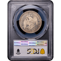 1859 Pattern Seated Half Dollar (50c) J-235 Reverse Slab Image