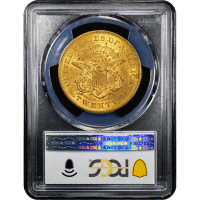 1860 Liberty Gold Double Eagle Reverse Slab Image