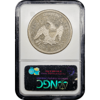 1860-O Seated Liberty Dollar ($1) Reverse Slab Image