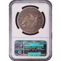 1860-O Seated Liberty Dollar ($1) Reverse Slab Image