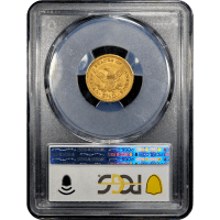 1861 Liberty Gold Quarter Eagle ($2.50) New Reverse Reverse Slab Image