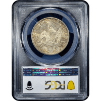 1861-O Seated Liberty Half Dollar (50c) CSA Obverse  Reverse Slab Image