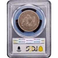 1861-O Seated Liberty Half Dollar (50c) CSA Obverse Reverse Slab Image