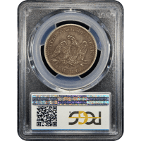 1861-O Seated Liberty Half Dollar (50c) SLAB Image