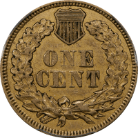 1862 Indian Cent (1c) REVERSE Image
