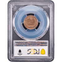 1863 Indian Cent (1c) Reverse Slab Image