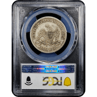 1863-S Seated Liberty Half Dollar (50c) Reverse Slab Image