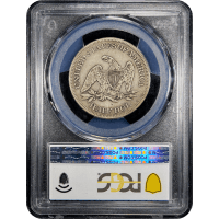 1864 Seated Liberty Half Dollar (50c) SLAB Image