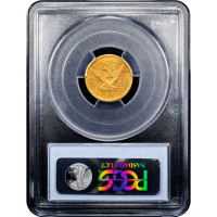 1865-S Liberty Quarter Eagle ($2.50) Reverse Slab Image