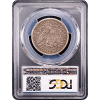1868-S Seated Liberty Half Dollar (50c) Reverse Slab Image