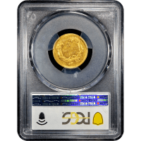 1869 Gold Three Dollar ($3) Reverse Slab Image