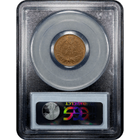 1870 Indian Cent (1c) Reverse Slab Image