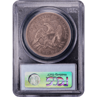 1871 Seated Liberty Dollar ($1) Reverse Slab Image