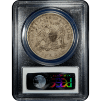 1871 Seated Liberty Dollar ($1) Reverse Slab Image