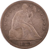 1872-S Seated Liberty Dollar ($1) Obverse Image