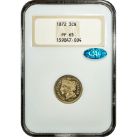 1872 Three Cent Nickel (3CN) SLAB Image