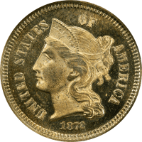 1872 Three Cent Nickel (3CN) OBVERSE Image