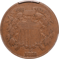 1872 Two Cents (2c) Obverse Image