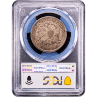 1873-CC Seated Liberty Half Dollar (50c) No Arrows Reverse Slab Image