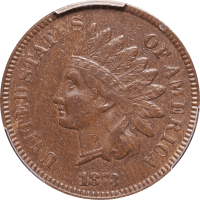 1873 Indian Cent (1c) Doubled Liberty OBVERSE Image