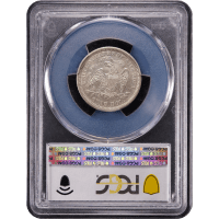 1873-S Seated Liberty Quarter (25c) Arrows Reverse Slab Image