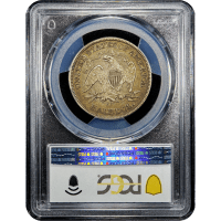 1875-CC Seated Liberty Half Dollar (50c) Reverse Slab Image
