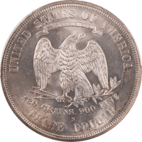 1875-S Trade Dollar (T$1) Reverse Image