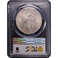 1875-S Trade Dollar (T$1) Type-I/II Chopmarked Reverse Slab Image