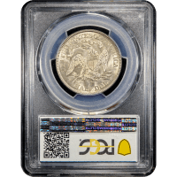 1875 Seated Liberty Half Dollar (50c) Reverse Slab Image
