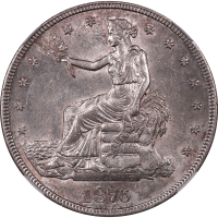 1876-S Trade Dollar (T$1) Obverse Image