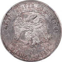 1876-S Trade Dollar (T$1) Reverse Image