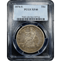 1876-S Trade Dollar (T$1) Obverse Slab Image
