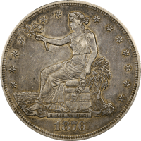 1876-S Trade Dollar (T$1) Obverse Image