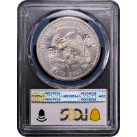 1876-S Trade Dollar (T$1) Type-I/I Chopmarked Reverse Slab Image