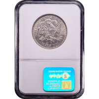 1876 Seated Liberty Half Dollar (50c) Reverse Slab Image
