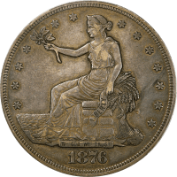 1876 Trade Dollar (T$1) OBVERSE Image