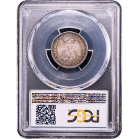 1876 Twenty Cents (20c) Reverse Slab Image
