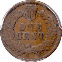 1877 Indian Cent (1c) Reverse Image