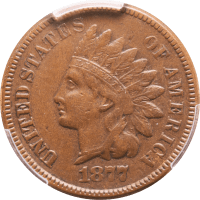 1877 Indian Cent (1c) Obverse Image