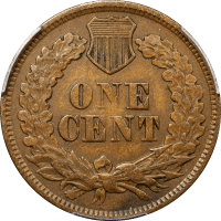 1877 Indian Cent (1c) Reverse Image
