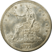 1877-S Trade Dollar ($1) Obverse Image