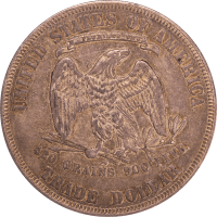 1877 Trade Dollar (T$1) Reverse Image